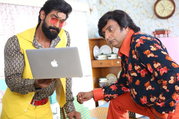 Rana, Prakash Raj don retro avatar for TV commercial