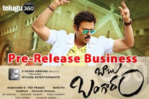 Venkatesh’s Babu Bangaram Pre-Release Business