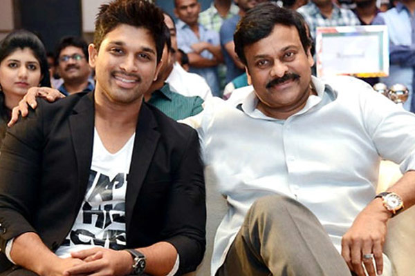 Chiranjeevi and Allu Arjun Multistarrer