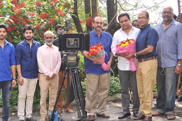 Harish Kalyan Telugu debut, Pattabhi direct harish kalyan, ktr launch Harish Kalyan,