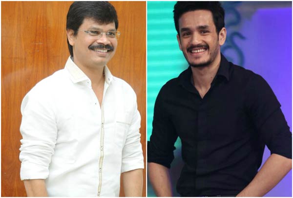 Akhil signs a Science Fiction, Boyapati Sreenu direct akhil, akhil third movie