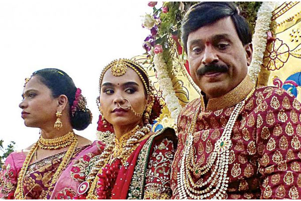 Gali Janardhan Reddy Daughter Wedding