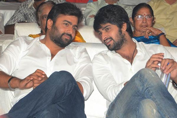 Naga Shourya bonds with Nara Rohit