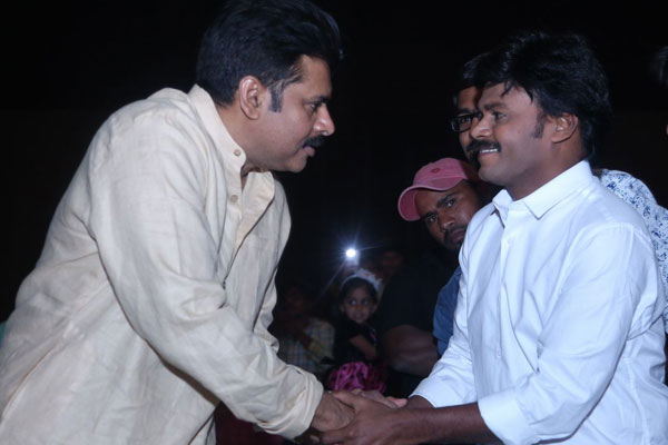 Pawan Kalyan at Saptagiri Express Audio Launch