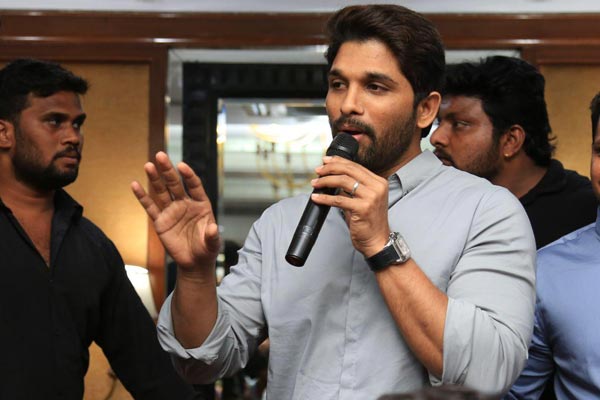 Allu Arjun’s comments Irks Nandamuri Fans, Allu Arjun’s comments Esari Sankranti Manade, Allu arjun at vizag, Khaidi No 150, Gautamiputra Satakarni