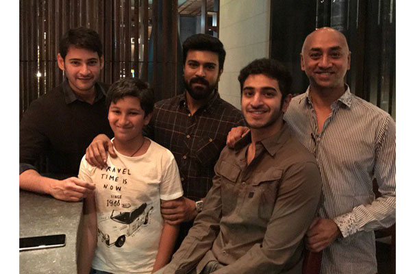 Mahesh Babu and Ram Charan snap give shock on social media