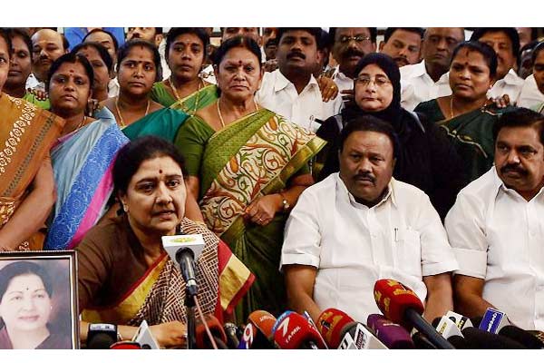 The future of V K Sasikala who was fighting a bitter power battle with interim Tamil Nadu Chief Minister O Panneerselvam (OPS) has been decided by the Supreme Court.