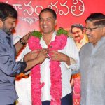 Megastar and Allu Aravind felicitate Shathamanam Bhavati team