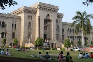 100 years old Osmania University in festive mood