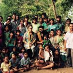 Ram Charan and Upasana take time off to meet villagers