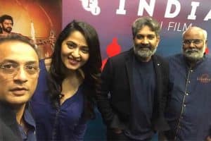 Rajamouli not Holidaying, Busy promoting in London