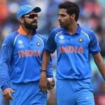 Kohli and Bhuvaneshwar Kumar