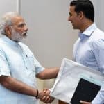 Modi and Akshay Kumar