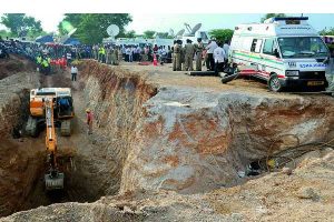 Experimental efforts continue to rescue toddler stuck in bore well