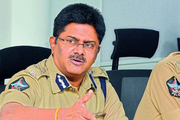 Andhra Pradesh Director General of Police N Sambasiva Rao