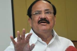 Venkaiah Naidu  on the issue of English medium