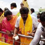 Balayya doles out Cash in Nandyal roadshow