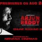 ARJUN REDDY Premieres Tomorrow. Book Your Tickets