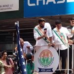 Tamannaah, Rana participate in India Day Parade in NY