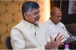 Chandrababu flags off construction of 75 industrial units at Veerapanenigudem
