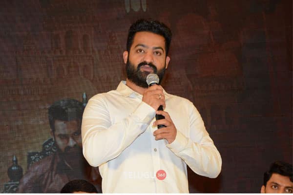 NTR at Jai Lava Kusa Success Meet