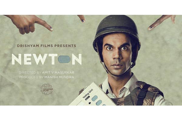 'Newton' is India's choice for to Oscars 2018