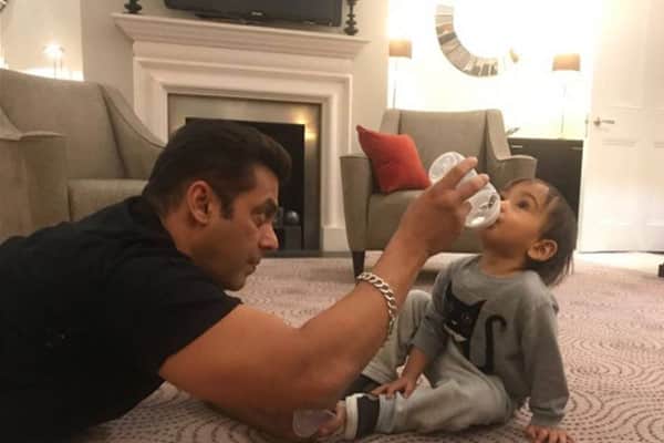 Salman Khan's awwdorable picture with his nephew