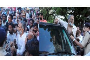 Vangaveeti arrested, Gautam Reddy suspended : High Drama in Vijayawada