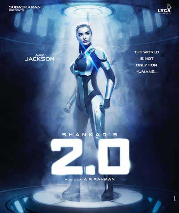 Amy Jackson's striking first look in 2.0 goes viral