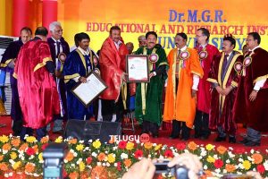 Mohan Babu receives doctorate