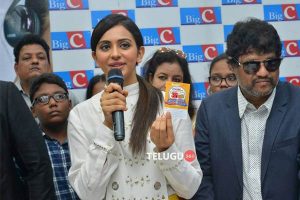 Rakul Preet at Big C Lucky Draw