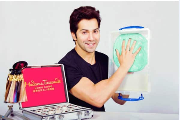 Varun Dhawan Getting Wax Statue At Madame Tussaud