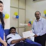 Balakrishna donates blood