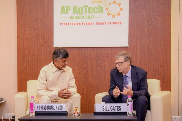 Bill Gates recalls first meeting with Chandrababu Naidu 20 years ago