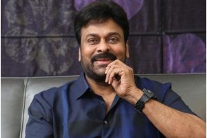 Chiranjeevi video byte and flying kiss to Raai Laxmi