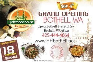 “Nawabi Hyderabad House Grand Opening in Seattle, WA”