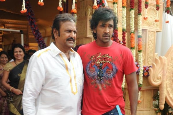 Vishnu turns young Mohan Babu