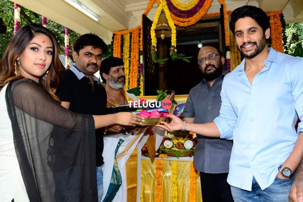 Naga Chaitanya - Director Maruthi opening photos