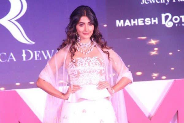 Pooja Hegde catwalks for a cause