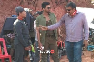 Saakshyam On location pics
