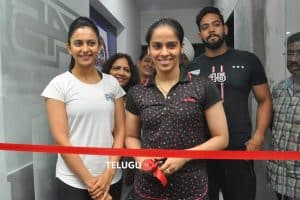 Saina Nehwal & Rakul Opening of F45 GYM