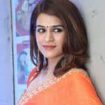 Shraddha Das at Garudavega Success Meet