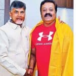 Malayalam actor and BJP MP Suresh Gopi meets Chandrababu