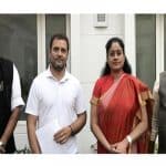 Vijayashanti met Rahul Gandhi