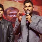 Allu Arjun at Okka Kshanam pre-release event