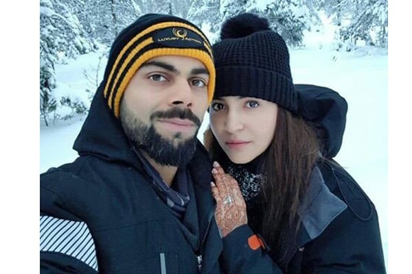 Anushka, Virat enjoy honeymoon in 'heaven'