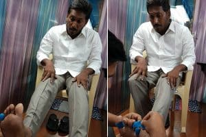 Blisters on feet, will Jagan take a break for Padayatra