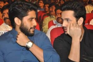 Akhil Akkineni beats Naga Chaitanya Akkineni.