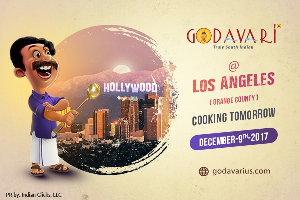 GODAVARI to FLOW in LOS ANGELES this WEEKEND