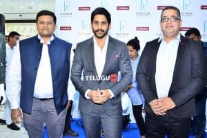 Naga Chaitanya Launches new mens platinum jewellery